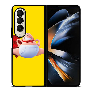 CAPTAIN UNDERPANTS FUNNY Samsung Z Fold 4 Case CAPTAIN UNDERPANTS FUNNY Samsung Z Fold 4 Case