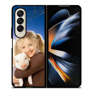 CHARLOTTE'S WEB CUTE MOVIE Samsung Z Fold 4 Case CHARLOTTE'S WEB CUTE MOVIE Samsung Z Fold 4 Case