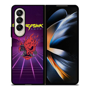 CYBERPUNK 2077 COOL LOGO Samsung Z Fold 4 Case