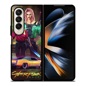 CYBERPUNK 2077 COOL Samsung Z Fold 4 Case CYBERPUNK 2077 COOL Samsung Z Fold 4 Case