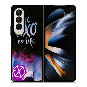 EXO BOYBAND ART LOGO Samsung Z Fold 4 Case EXO BOYBAND ART LOGO Samsung Z Fold 4 Case