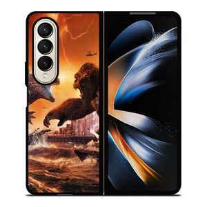 GODZILLA VS KONG MOVIE Samsung Z Fold 4 Case GODZILLA VS KONG MOVIE Samsung Z Fold 4 Case
