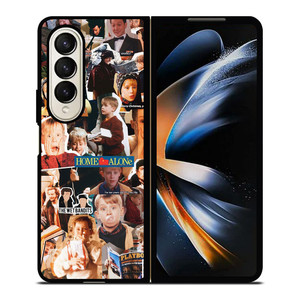 HOME ALONE COLLAGE Samsung Z Fold 4 Case