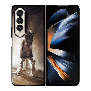 INSIDIOUS SCARY QUINN Samsung Z Fold 4 Case INSIDIOUS SCARY QUINN Samsung Z Fold 4 Case