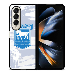 IPSWICH TOWN FC LOGO Samsung Z Fold 4 Case