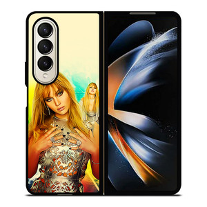 JENNIFER LAWRENCE BEAUTY ART Samsung Z Fold 4 Case JENNIFER LAWRENCE BEAUTY ART Samsung Z Fold 4 Case