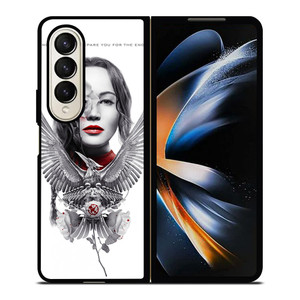 JENNIFER LAWRENCE HUNGER GAME Samsung Z Fold 4 Case JENNIFER LAWRENCE HUNGER GAME Samsung Z Fold 4 Case