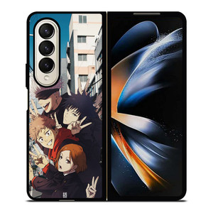 JUJUTSU KAISEN MAIN CHARACTERS Samsung Z Fold 4 Case JUJUTSU KAISEN MAIN CHARACTERS Samsung Z Fold 4 Case