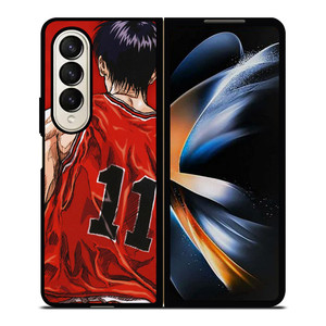 KAEDE RUKAWA SLAMDUNK ANIME Samsung Z Fold 4 Case KAEDE RUKAWA SLAMDUNK ANIME Samsung Z Fold 4 Case