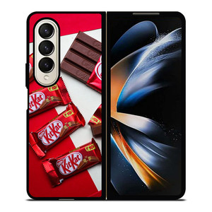 KITKAT CHOCOLATE 2 Samsung Z Fold 4 Case KITKAT CHOCOLATE 2 Samsung Z Fold 4 Case
