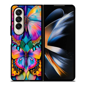 LISA FRANK BUTTERFLY Samsung Z Fold 4 Case LISA FRANK BUTTERFLY Samsung Z Fold 4 Case