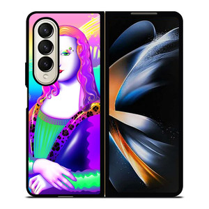 LISA FRANK MONALISA Samsung Z Fold 4 Case