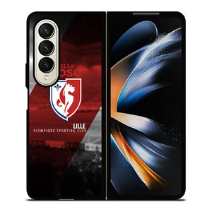 LOSC LILLE LOGO Samsung Z Fold 4 Case LOSC LILLE LOGO Samsung Z Fold 4 Case