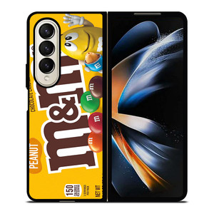 M&M'S CHOCOLATE PEANUT Samsung Z Fold 4 Case M&M'S CHOCOLATE PEANUT Samsung Z Fold 4 Case