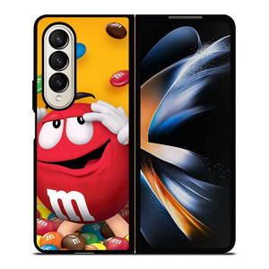 M&M'S CHOCOLATE RED ICON Samsung Z Fold 4 Case M&M'S CHOCOLATE RED ICON Samsung Z Fold 4 Case