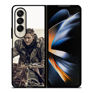 MAD MAX FURY ROAD TOM HARDY Samsung Z Fold 4 Case MAD MAX FURY ROAD TOM HARDY Samsung Z Fold 4 Case