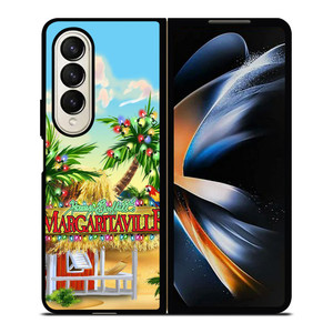 MARGARITAVILLE JIMMY BUFFETT ART Samsung Z Fold 4 Case