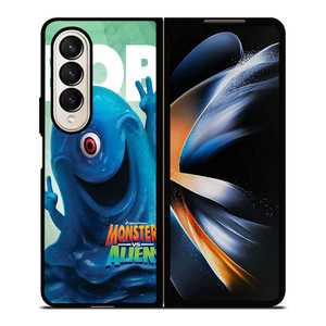 MONSTER VS ALIENS CARTOON MOVIE Samsung Z Fold 4 Case MONSTER VS ALIENS CARTOON MOVIE Samsung Z Fold 4 Case