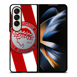 OLYMPIACOS LOGO Samsung Z Fold 4 Case OLYMPIACOS LOGO Samsung Z Fold 4 Case