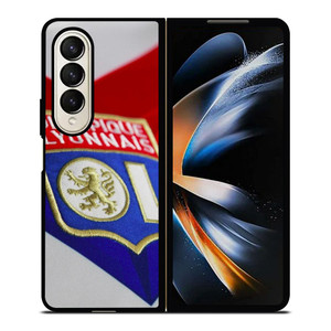 OLYMPIQUE LYONNAIS ICON CLUB Samsung Z Fold 4 Case OLYMPIQUE LYONNAIS ICON CLUB Samsung Z Fold 4 Case