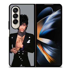PRINCE PURPLE RAIN CUTE Samsung Z Fold 4 Case PRINCE PURPLE RAIN CUTE Samsung Z Fold 4 Case