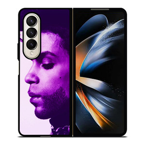 PRINCE PURPLE RAIN FACE Samsung Z Fold 4 Case PRINCE PURPLE RAIN FACE Samsung Z Fold 4 Case