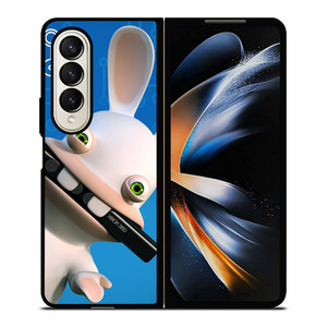 RABBIDS INVASION XBOX Samsung Z Fold 4 Case RABBIDS INVASION XBOX Samsung Z Fold 4 Case