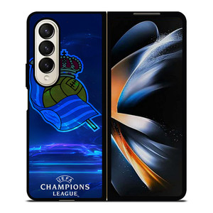 REAL SOCIEDAD LOGO ART Samsung Z Fold 4 Case
