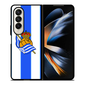 REAL SOCIEDAD LOGO Samsung Z Fold 4 Case REAL SOCIEDAD LOGO Samsung Z Fold 4 Case