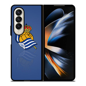 REAL SOCIEDAD SYMBOL Samsung Z Fold 4 Case REAL SOCIEDAD SYMBOL Samsung Z Fold 4 Case