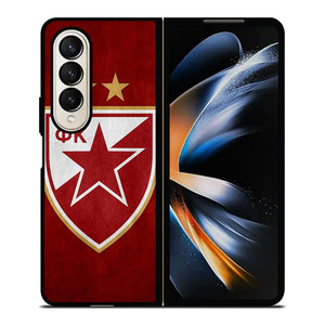 RED STAR FC LOGO Samsung Z Fold 4 Case