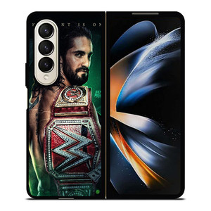 SETH FREAKIN ROLLINS CHAMPIONS Samsung Z Fold 4 Case SETH FREAKIN ROLLINS CHAMPIONS Samsung Z Fold 4 Case