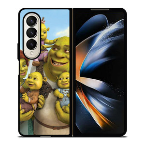 SHREK AND FAMILY Samsung Z Fold 4 Case