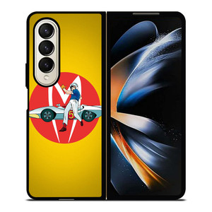 SPEED RACER CARTOON ART Samsung Z Fold 4 Case SPEED RACER CARTOON ART Samsung Z Fold 4 Case