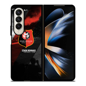 STADE RENNAIS FC SYMBOL Samsung Z Fold 4 Case STADE RENNAIS FC SYMBOL Samsung Z Fold 4 Case