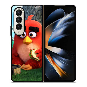 THE ANGRY BIRDS CUTE MOVIE Samsung Z Fold 4 Case THE ANGRY BIRDS CUTE MOVIE Samsung Z Fold 4 Case