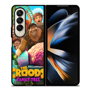 THE CROODS FUNNY Samsung Z Fold 4 Case THE CROODS FUNNY Samsung Z Fold 4 Case