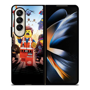 THE LEGO MOVIE CHARACTERS Samsung Z Fold 4 Case THE LEGO MOVIE CHARACTERS Samsung Z Fold 4 Case
