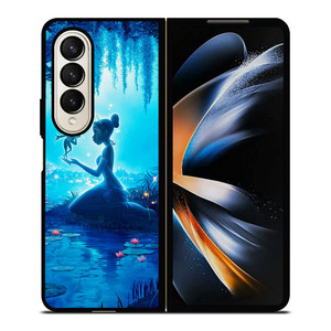 THE PRINCESS AND THE FROG ICON CUTE Samsung Z Fold 4 Case THE PRINCESS AND THE FROG ICON CUTE Samsung Z Fold 4 Case
