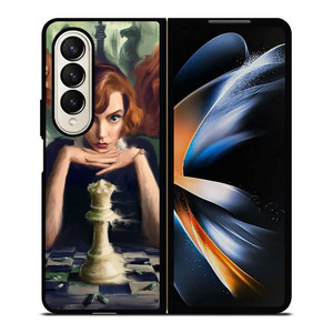 THE QUEEN'S GAMBIT ART Samsung Z Fold 4 Case THE QUEEN'S GAMBIT ART Samsung Z Fold 4 Case