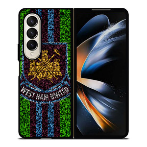 WEST HAM UNITED LOGO ART Samsung Z Fold 4 Case