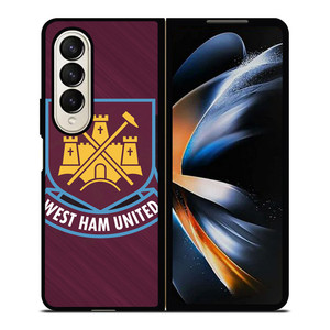 WEST HAM UNITED SYMBOL Samsung Z Fold 4 Case WEST HAM UNITED SYMBOL Samsung Z Fold 4 Case