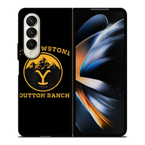 YELLOWSTONE TV SHOW LOGO Samsung Z Fold 4 Case