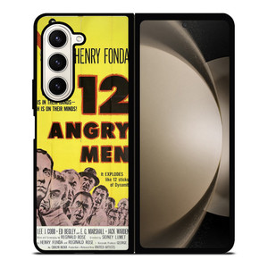 12 ANGRY MEN OLD POSTER Samsung Z Fold 5 Case