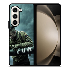 BRAD PITT FURY Samsung Z Fold 5 Case