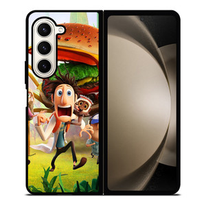 CLOUDY WITH A CHANCE OF MEATBALLS FUNNY Samsung Z Fold 5 Case CLOUDY WITH A CHANCE OF MEATBALLS FUNNY Samsung Z Fold 5 Case