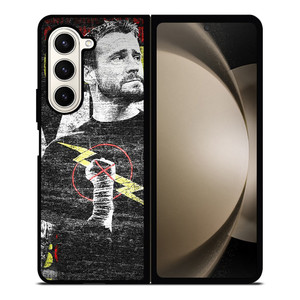 CM PUNK ART WWE Samsung Z Fold 5 Case CM PUNK ART WWE Samsung Z Fold 5 Case