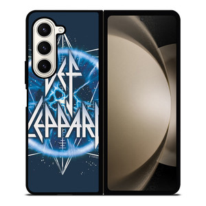 DEF LEPPARD LOGO ART Samsung Z Fold 5 Case DEF LEPPARD LOGO ART Samsung Z Fold 5 Case