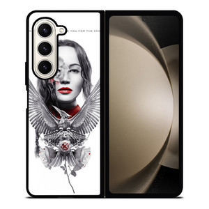 JENNIFER LAWRENCE HUNGER GAME Samsung Z Fold 5 Case JENNIFER LAWRENCE HUNGER GAME Samsung Z Fold 5 Case