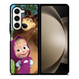 MASHA AND THE BEAR CUTE Samsung Z Fold 5 Case